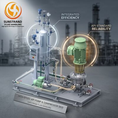 قیمت خوب 37KW Sundyne LMV 322 جایگزین پمپهای سانتریفیوژ با سرعت بالا 4.0MPa آنلاین