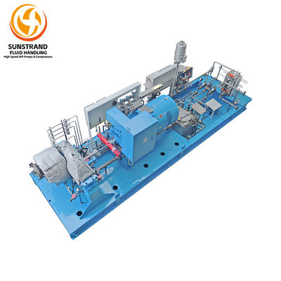 قیمت خوب کمپرسورهای گازی فرآیند چند مرحله ای با گیره یکپارچه LF 2X80 کمپرسور پایه نصب شده آنلاین