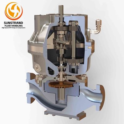 قیمت خوب LMV311 پمپ سانتریفیوژ API با سرعت بالا پمپهای عمودی یکپارچه آنلاین