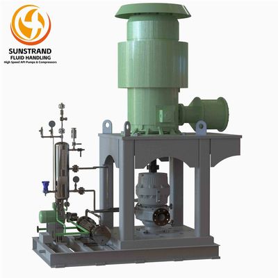 قیمت خوب پمپهای صنعتی API با گیره های یکپارچه LMV341 پمپ مرکزی عمودی با سرعت بالا آنلاین