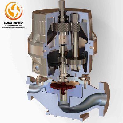 قیمت خوب پمپ های API تک مرحله ای با تراکم یکپارچه LMV341 پمپ مرکزی با سرعت بالا عمودی آنلاین
