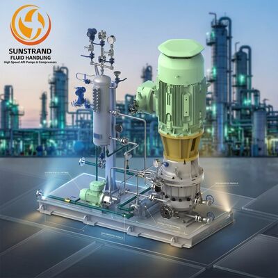 قیمت خوب پمپ گریز از مرکز با سرعت بالا 56 کیلووات 75 اسب بخار جایگزین Sundyne LMV 311 آنلاین